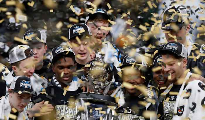 purdue men's basketball celebration big ten tourney title